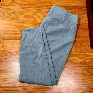 Talbots Grey Skinny Ankle Pants sz 6P